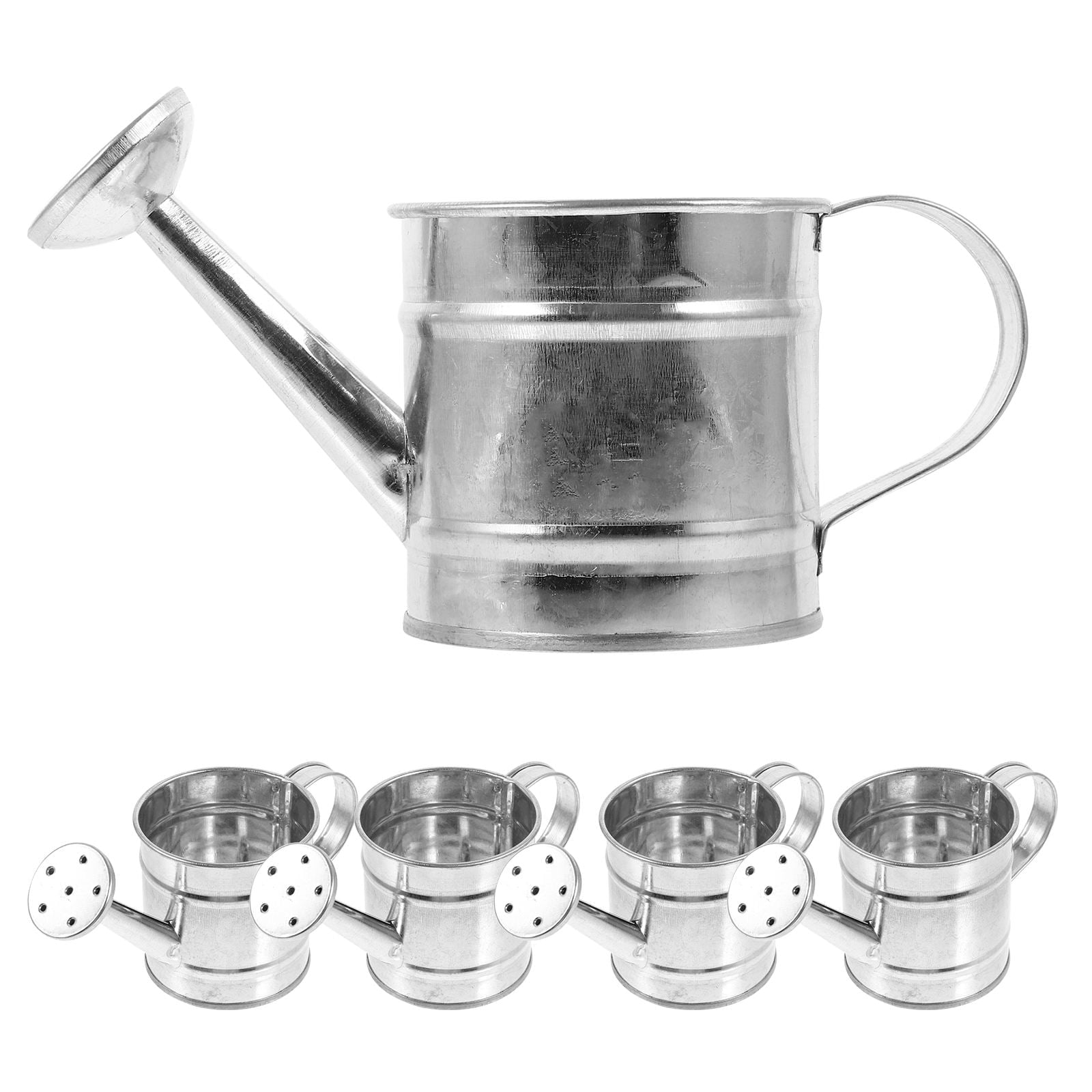 BESTOYARD crafts little watering cans Iron House Accessories Simple Design 5pcs