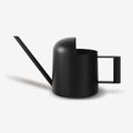 Bamworld Small Watering Can Indoor Outdoor Plant Black Metal Stainless Steel Long Spoutt Flowers Watering Cans for House Garden Plants 10OZ