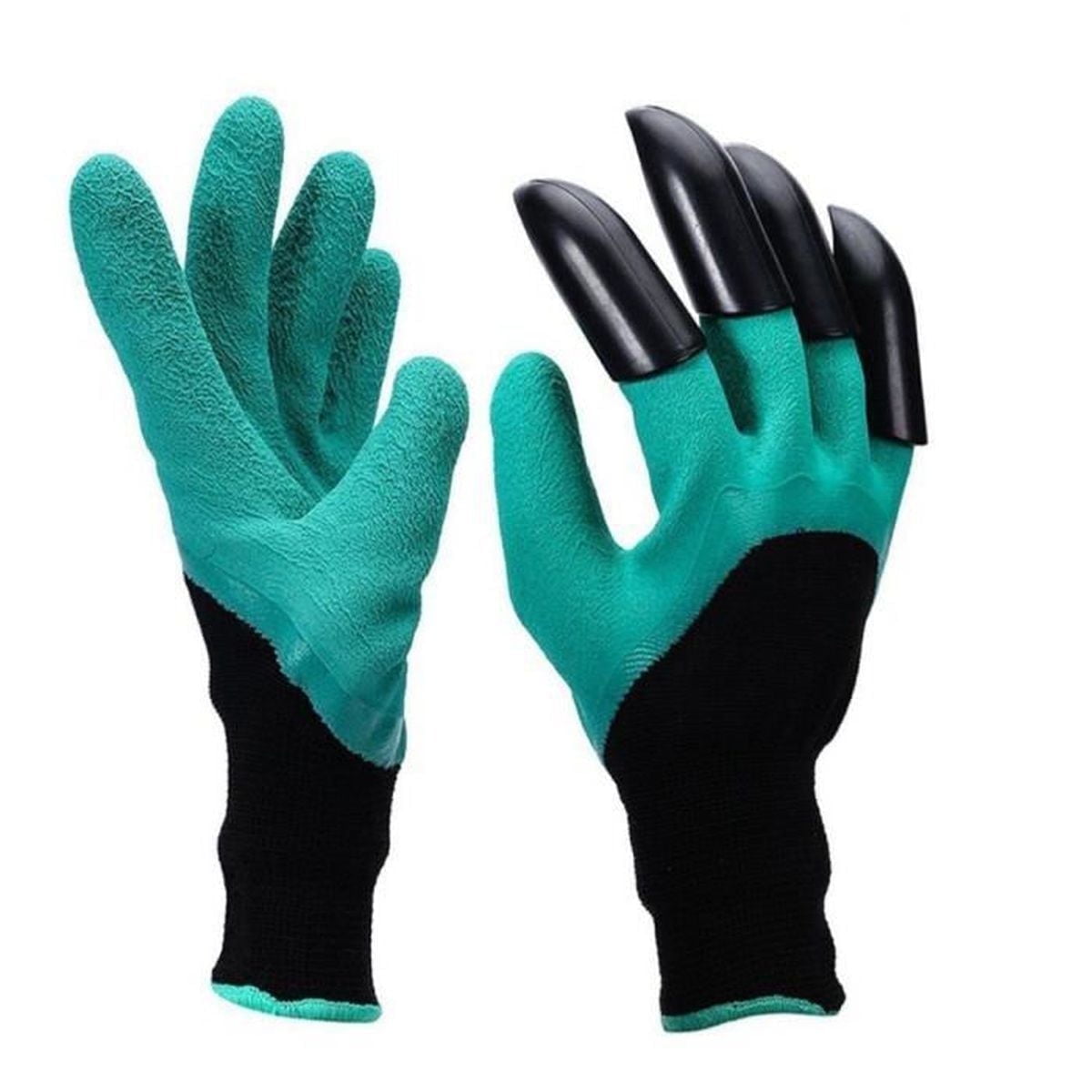 Claw Gardening Gloves for Digging,Planting,Thorn-proof,Waterproof latex Garden Glove for Women Men(Right Hand with Cl...