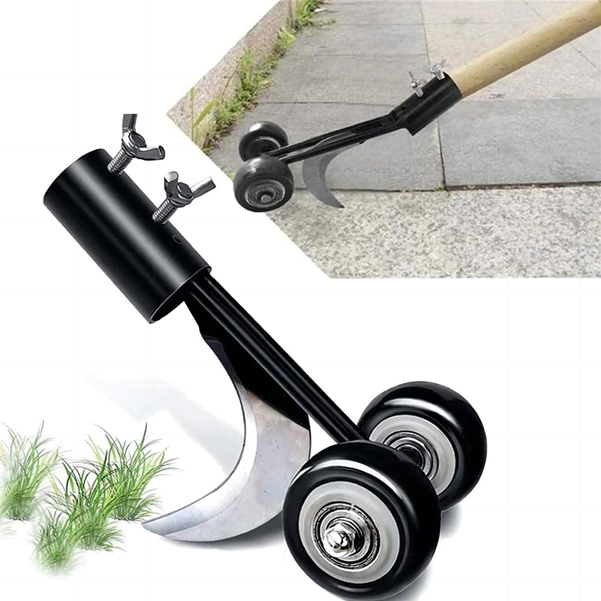 Weed Control Tool, Adjustable Weed Control Cleaning Tool for Cleaning Weeds in Garden Yards