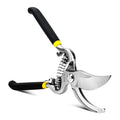 Deli Garden Pruning Shears, 8" Bypass Gardening Pruner, Garden Scissors, Garden Clippers, Black