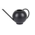 0.5-gal Metal Watering Can, Black