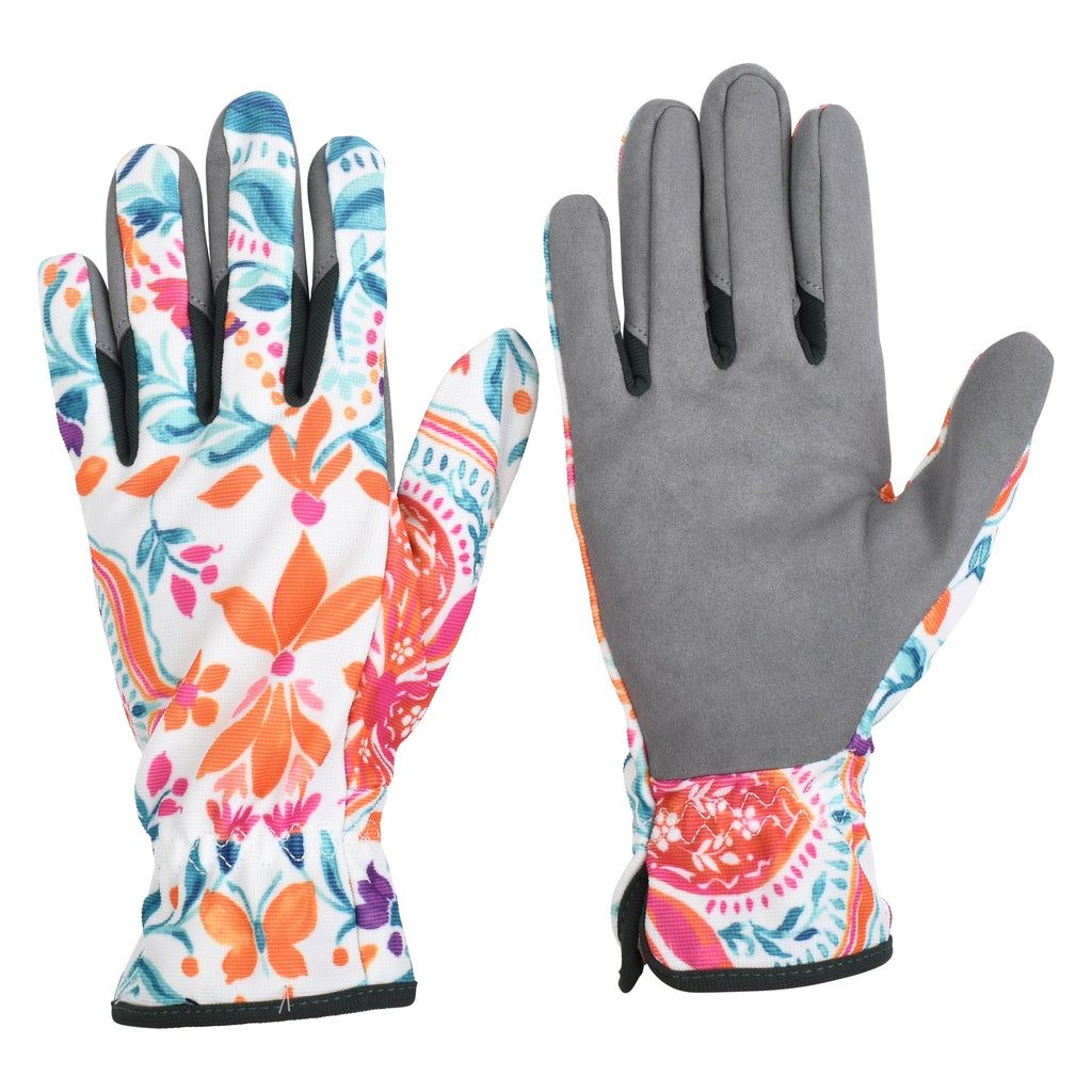 Thorn-Resistant Floral Gardening Gloves for Women