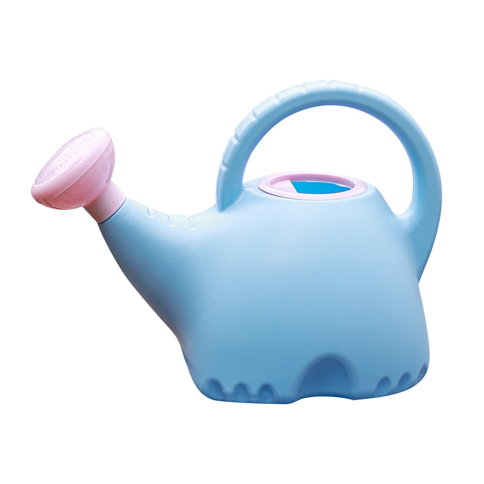 Elephant-Shaped Kids Watering Can – 1.5L Outdoor/Indoor Garden Sprayer with Adjustable Shower Head, Durable Plastic P...
