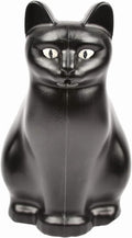 Plastic Cat Watering Can, 10.39 x 6.69 x 11.1 inches, Black