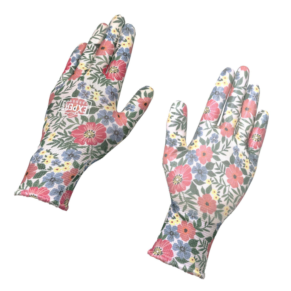 Smooth Nitrile Gardening Gloves, Size M
