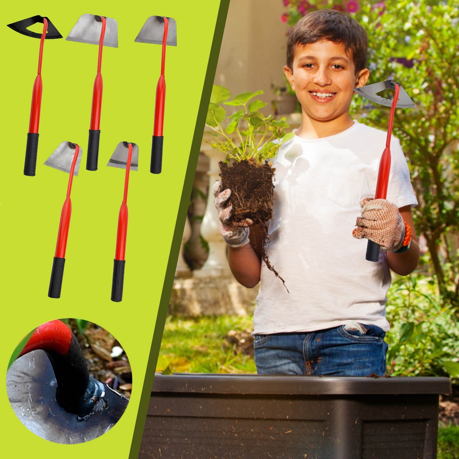 Gardening Tools, Hand Garden Hoe for Gardening Outdoor, Flower Planting Tool, Gardening Supplies, Lawn Tools, Backyar...