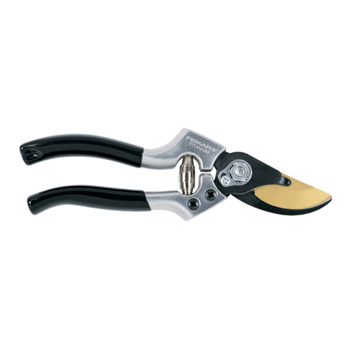 1 in. Titanium Coated Steel Blade Bypass Hand Pruner