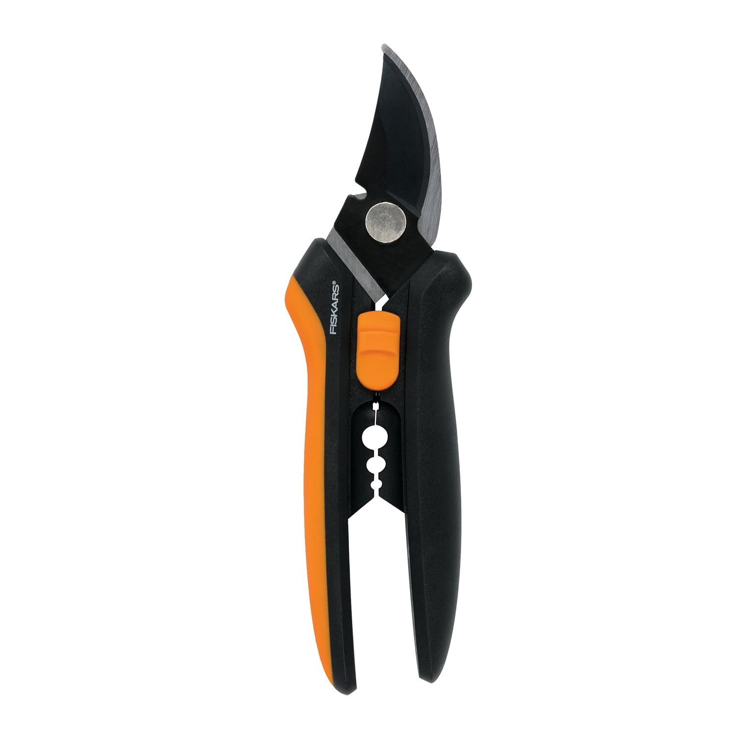 Pruning Shears, Black/Orange, 1/2" Cut