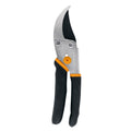 Fiskars Traditional Bypass Pruner, Steel Blade and Non-Slip Handle ,5/8" Diameter Cuts