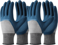 Garden Gloves for Women and Men - 6 Pairs Breathable Hard-wearing Latex Coated Gardening Gloves, Indoor/Outdoor Prote...