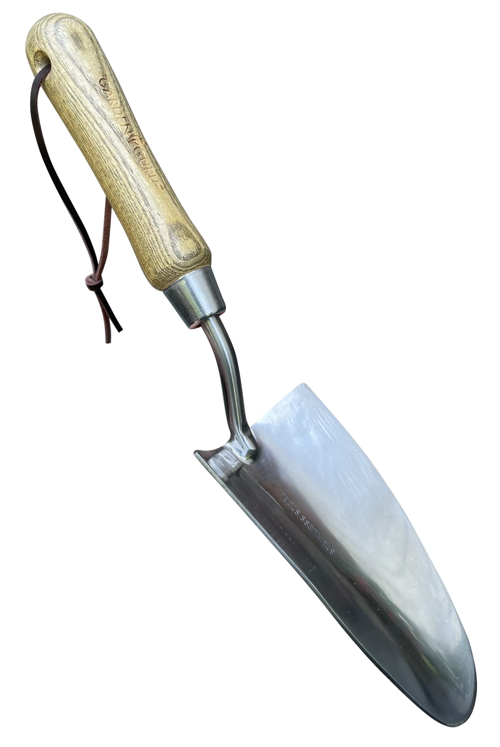 Super Strong Garden Trowel Hand Shovel, Stainless Steel, Rust Resistant, Ergonomic FSC Wood Handle, Perfect Garden Sh...
