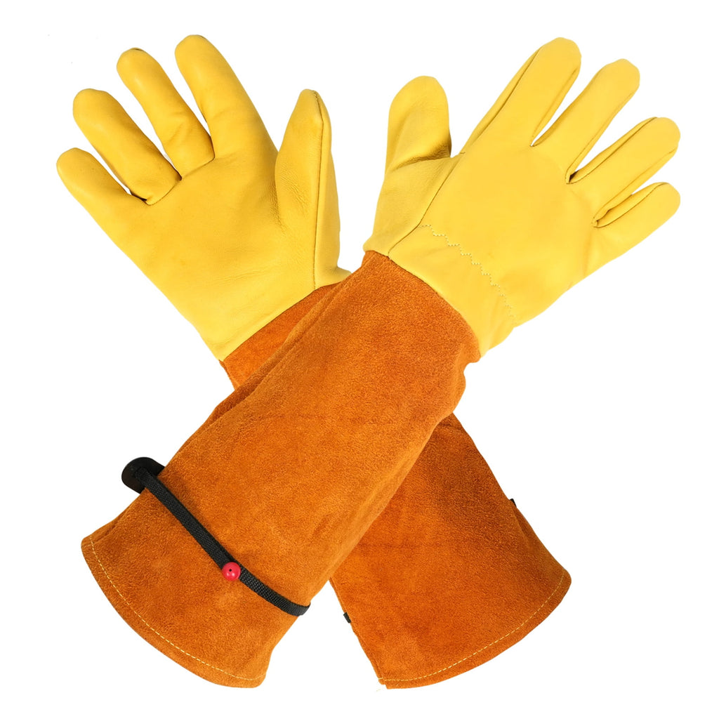 Gardening Gloves Women Men,Thorn proof Rose Pruning Heavy Duty Gauntlet, Best Garden Gifts for Gardener