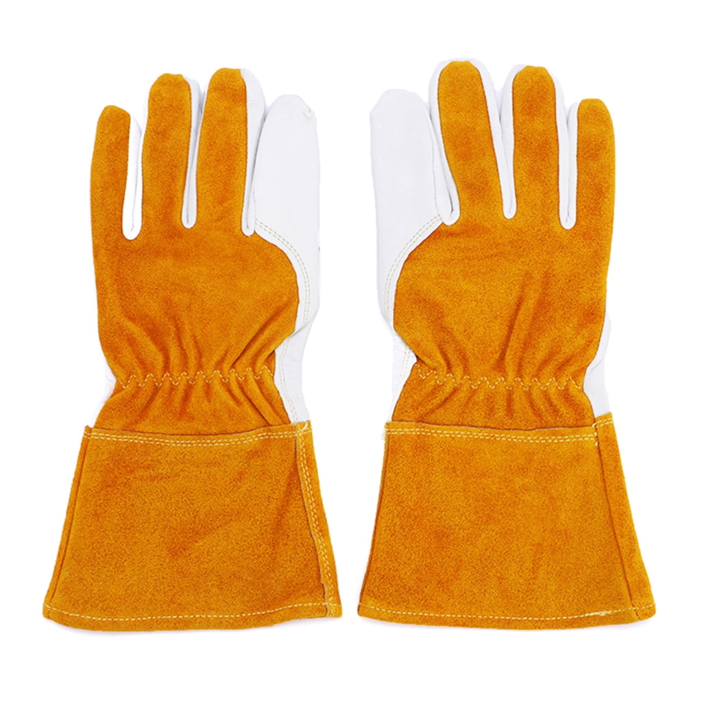 Gauntlet Gloves Thorn Proof Long Sleeve Work Welding Garden Gloves Breathable for Men Women