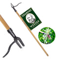 The Original Stand Up Weed Puller Tool With Long Handle - Made With 4-Claw Steel Head Design - Easily Remove Weeds Wi...