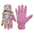 Work Gloves for Women and Ladies, Leather Gardening Gloves Flexible Mechanic Working Gloves