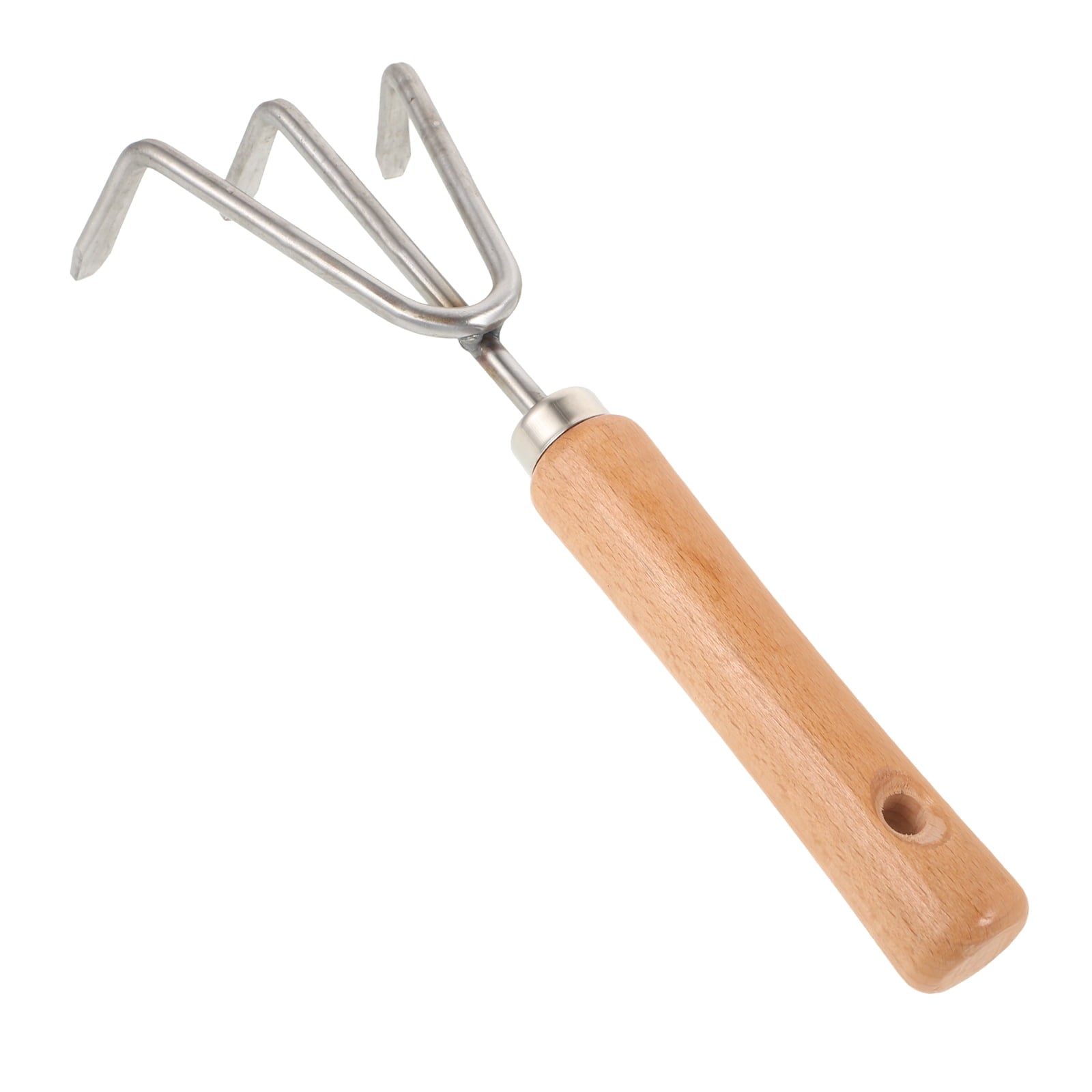 HOMEMAXS Functional Gardening Use Rake Tool Garden Steel Rake Hand Garden Rake for Planting