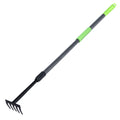 Rake, Small Cultivator with Adjustable le, Weeder Tool for Weeding, Digging,Aerating, Loosening Soil