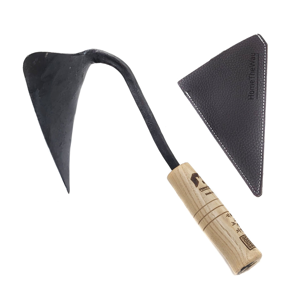Korean Youngju Daejanggan Master Homi Garden Tools Hoe with Safety Brown Cover/ Garden plow/ Weeding Sickle/ Weeding ...