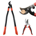 and Pruners,27" Lopper Heavy Duty with Steel Blade, Gardening Tools Tree Trimmer Branch Cutter for 2’’ Cutting Capacity