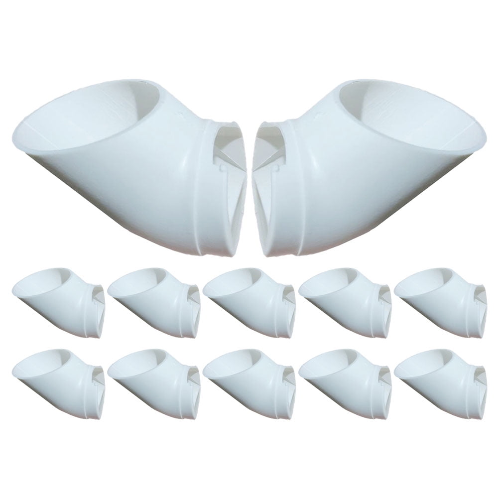 12 Pcs Vegetable Planting Tools DIY Hydroponics System White