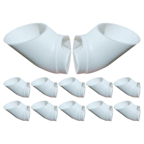 12 Pcs Vegetable Planting Tools DIY Hydroponics System White