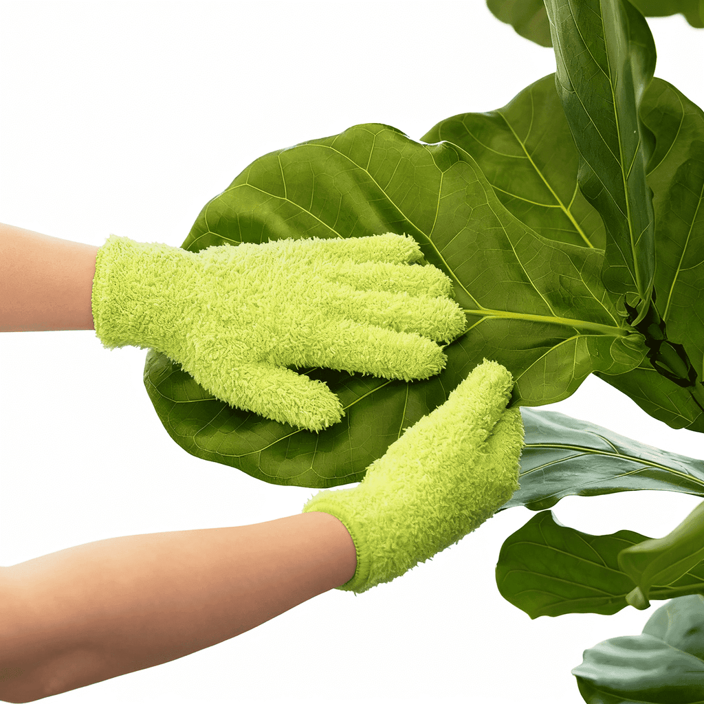 Garden Gloves for Houseplants, Save Your Plants , Ultra-Gentle Microfiber Leaf Cleaners for Indoor Plants,Washable & ...