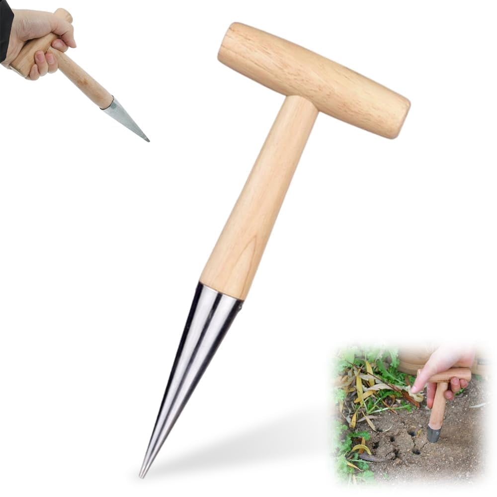 for ing, 2026 Hand Dibbler Seed er Tool, Bulb er & Seed Dispenser for Vegetables, Flowers, Fruits – Garden Transing Tool