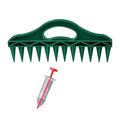 Professional Garden Dibber, Effortless Seed Planting Tool, Seed Slotter Tool Seed Spacers Planting Tool, Planting Gri...