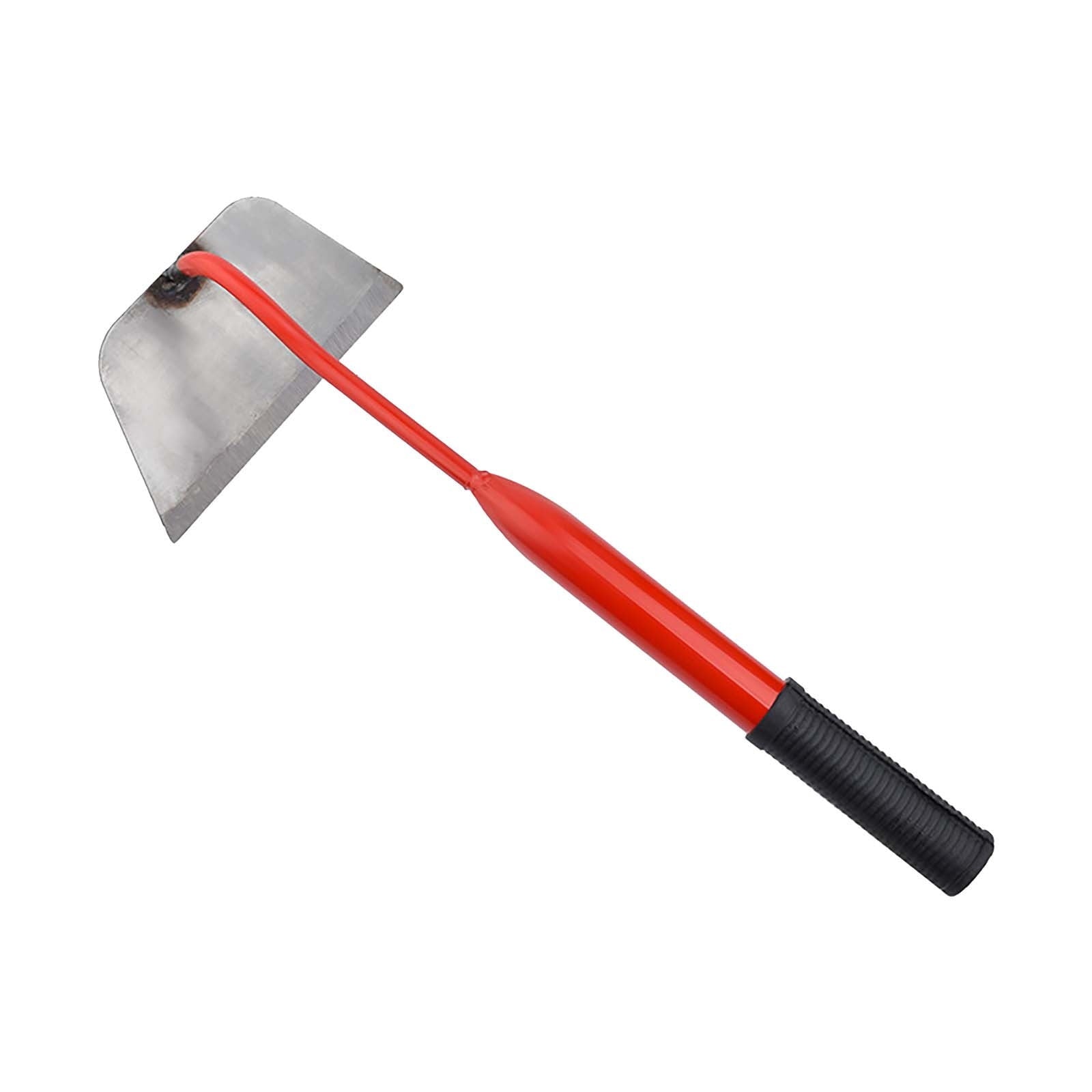 Hoe with Hollow Blade & Rubber Grip, 12cm Small Weeding Tool for , Raised Beds, Container Planting, Soil Loosening an...