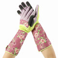 Long Sleeve Gardening Gloves Pruning Thornproof Garden Gloves with Extra Long Forearm Protection for Gardener Punctur...