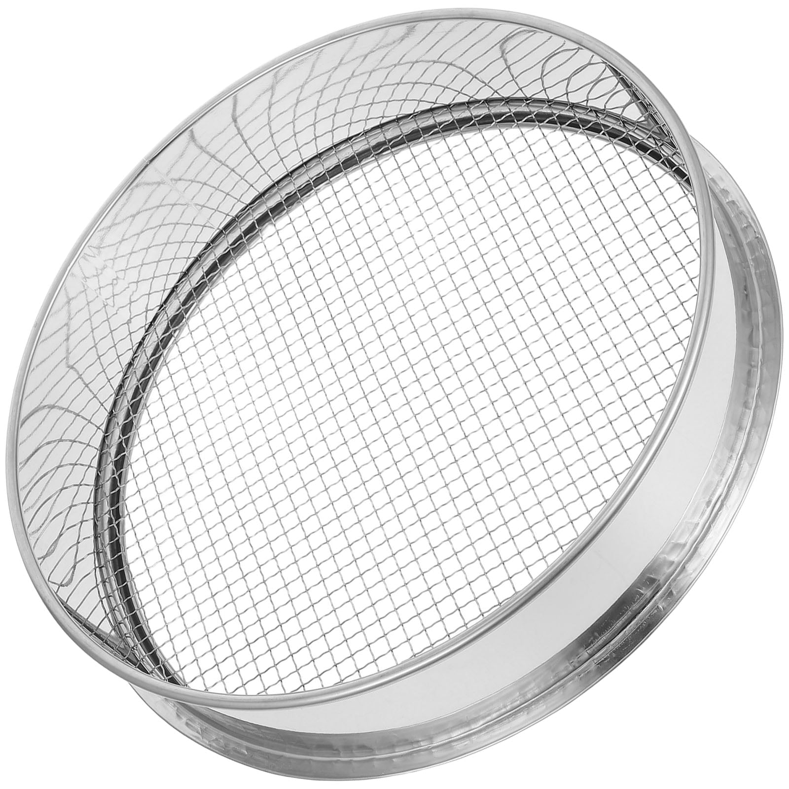 6mm Stainless Steel Sifter for Garden Sand Rocks Sifting for Kitchen Gardening Tool