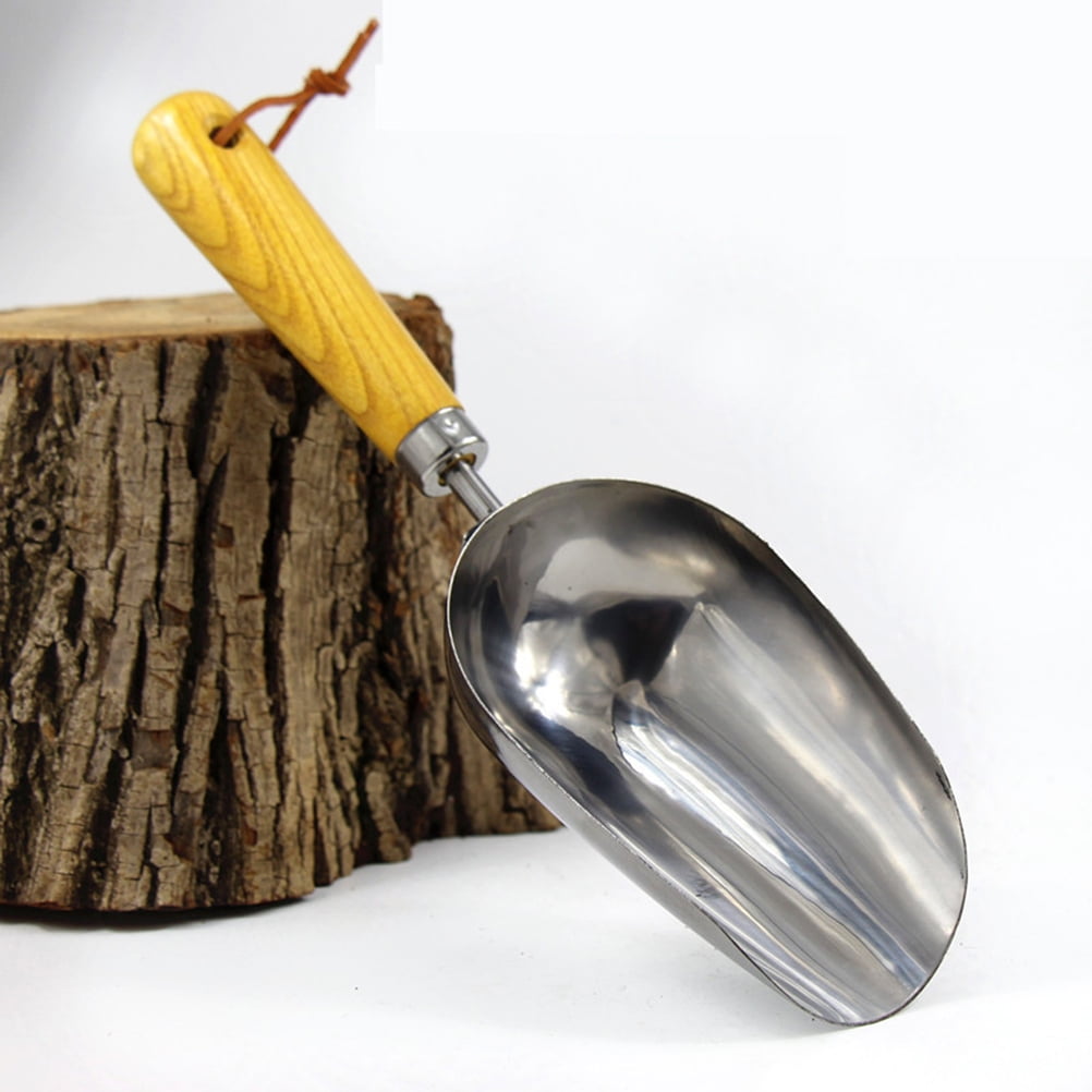 Ergonomic Stainless Steel Garden Trowel for Weeding, Digging, Planting - Hand Tool for Home and Outdoor Gardening