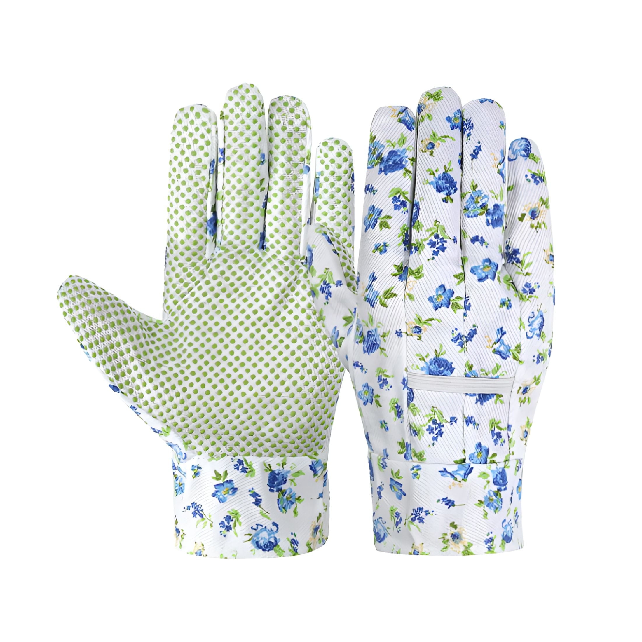 Floral Gardening Gloves for Women/Ladies,Non-Slip Grip Garden Work Gloves,Comfortable Thorn Proof Garden Gloves