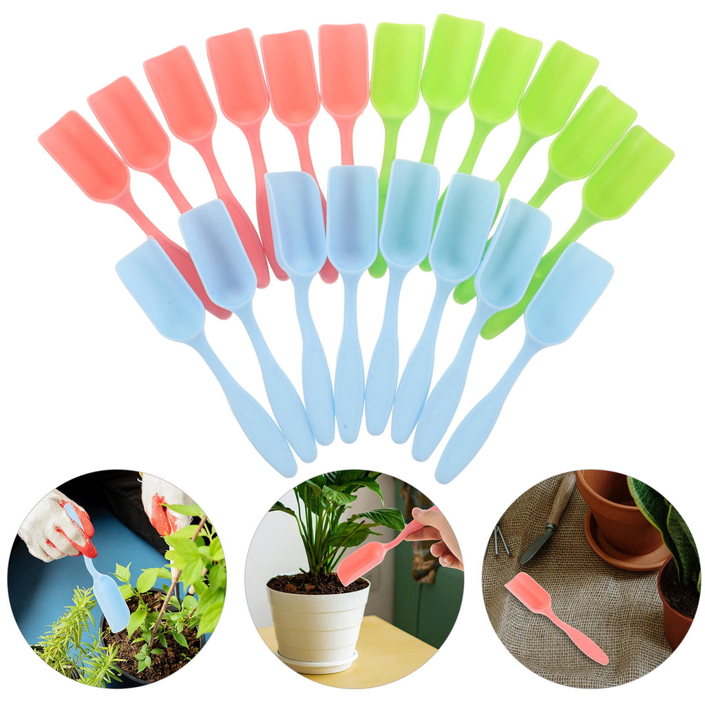 y 20Pcs Garden Hand Trowel Plastic Portable Planting Tool for Easy Use