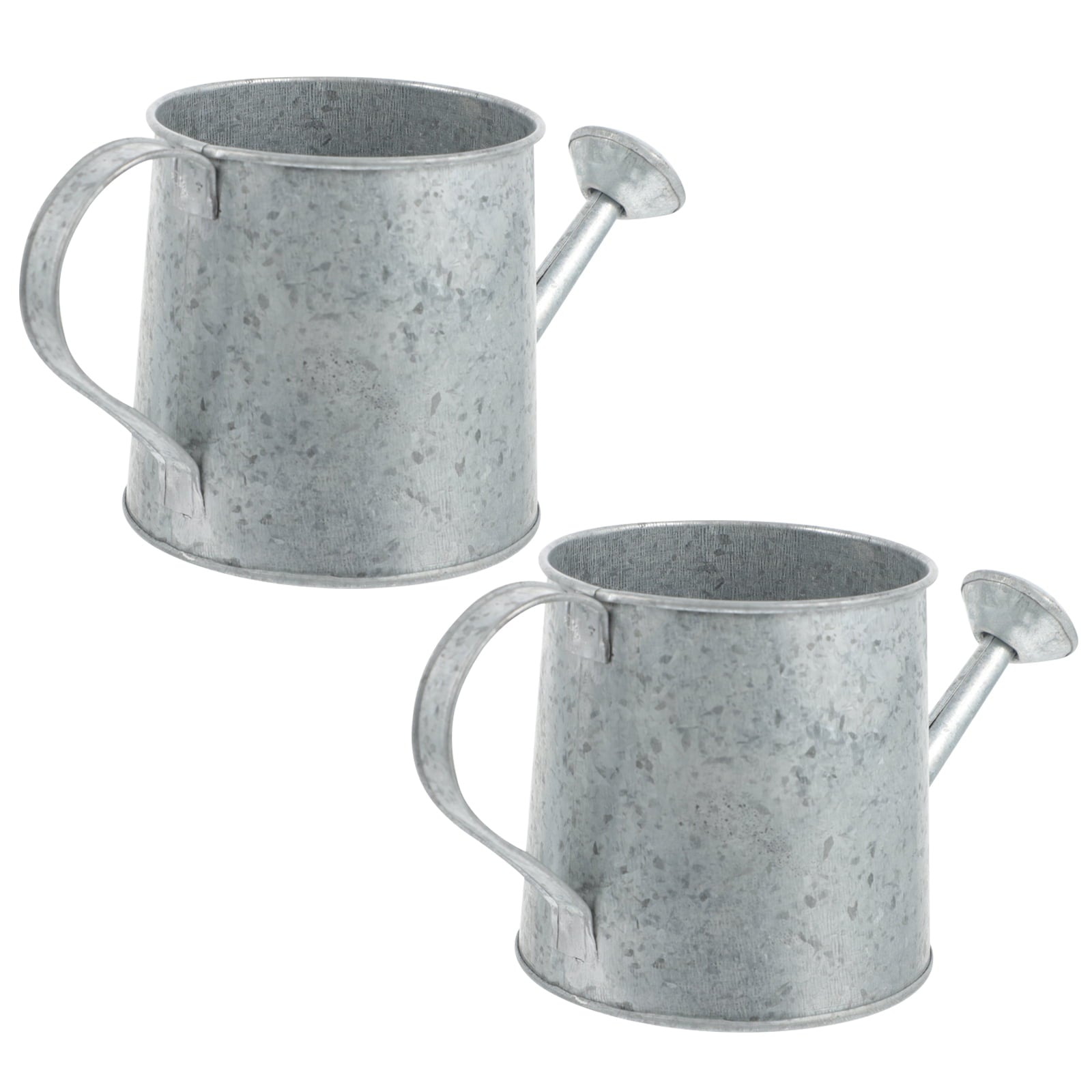 Vase Watering Flower Bucket Metal Can Jug Pitcher Rustic Farmhouse Pot Planter Iron Galvanized Vintage Tin Plant Vases