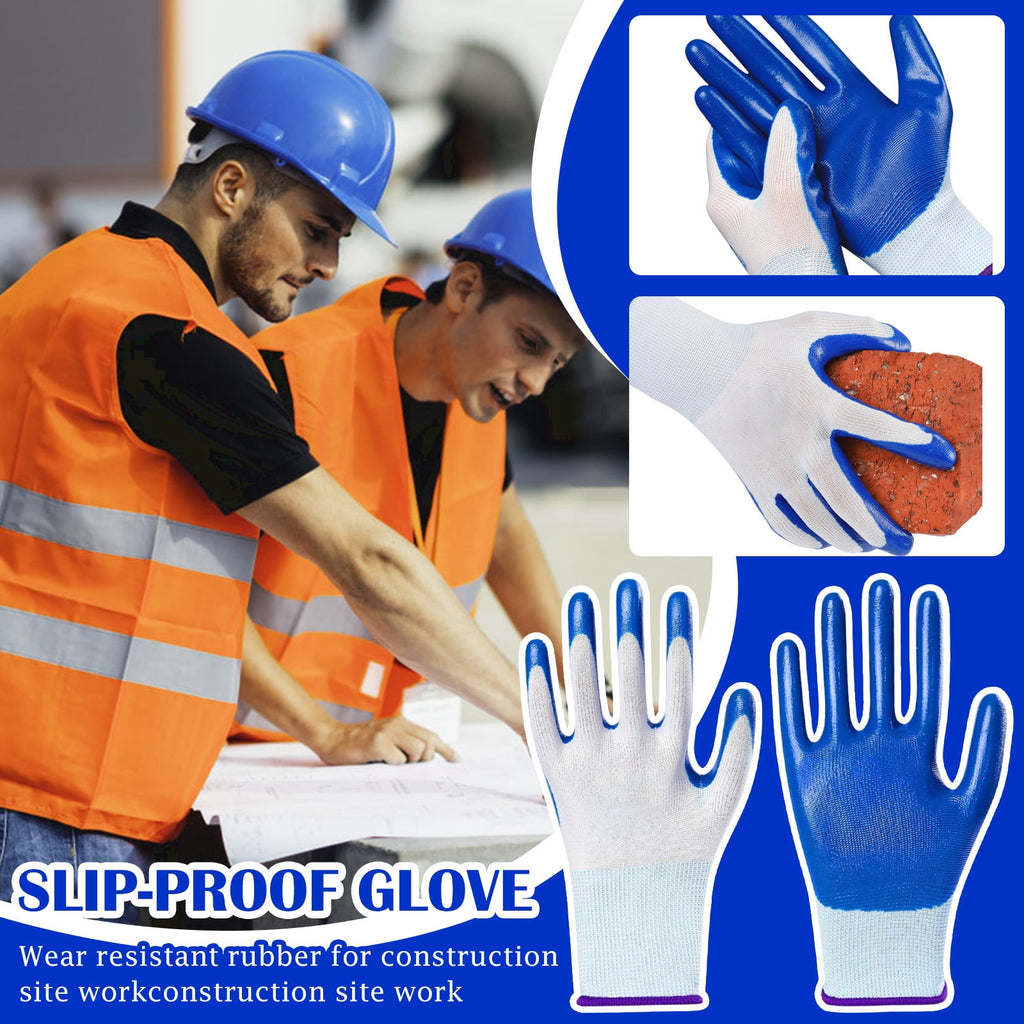 Waterproof Stab-proof Cut-proof Gardening Gloves, Outdoor Garden Work Gloves for Rose Pruning, Weeding, Soil Handling...