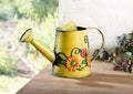 Mother's Day Gift, Decorative Sunflower & Ladybug Metal Watering Can (Vol: 4 Cups)