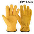 Womens Garden Gloves, Scratch Resistance Leather Gardening Gloves for Ladies, 3D Mesh Comfort Fit - Breathable Workin...