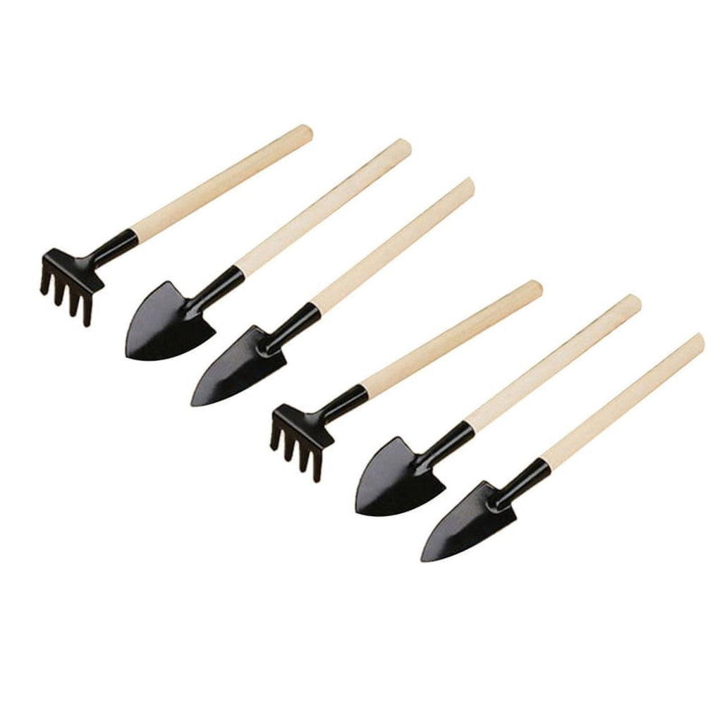 YDYB 6Pcs Gardening Tool Set, Durable Gardening Supplies Kit, Ideal as Garden Gifts for Women, Gardening Accessories, Black