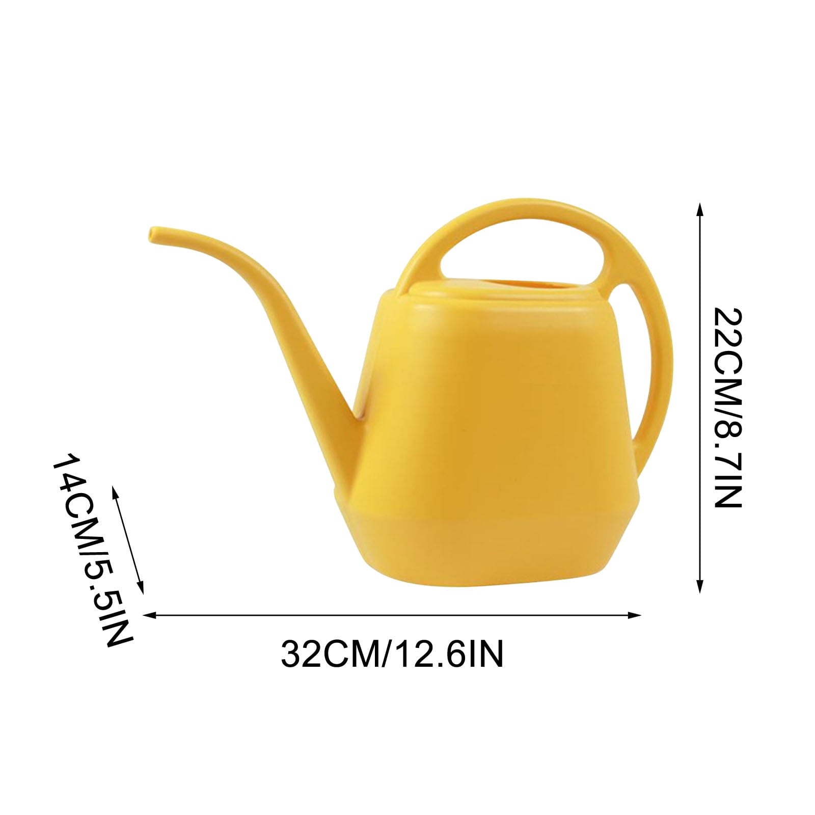 Plant Watering Can Watering Can 1 Gallon Long Spout Watering Can Flower Patterns Indoor Watering Can With Handle Plas... - Image 6
