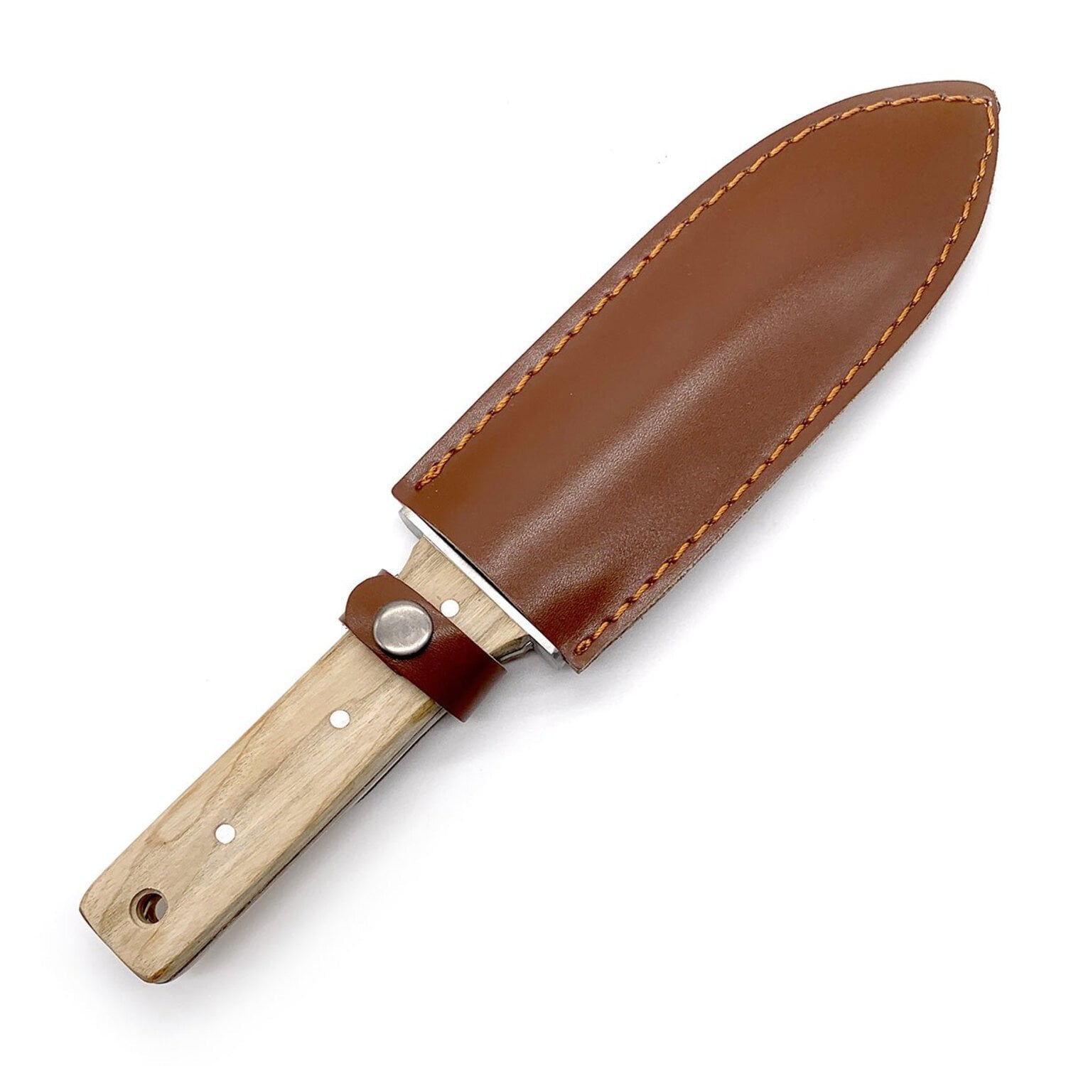 Premium Garden Hori Hori Knife & Trowel Combo Hand Tool for Weeding, Planting, Digging, 7" Stainless Steel Blade with... - Image 3