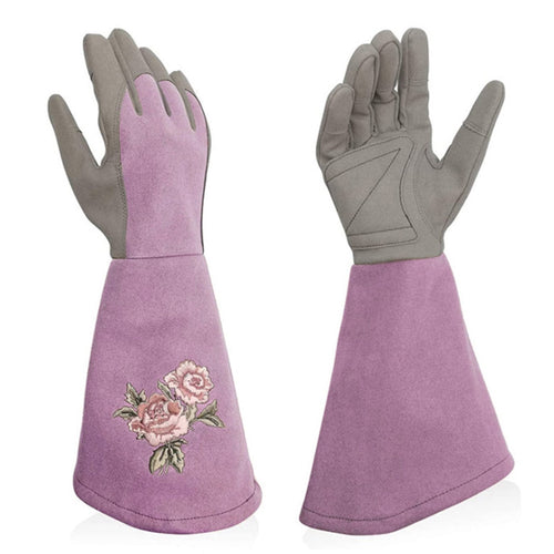 1 Pair Gardening Gloves for Men & Women, Rose Pruning Gloves- Long Thorn Proof Gardening Gloves, Garden Gifts & Tools - Image 2