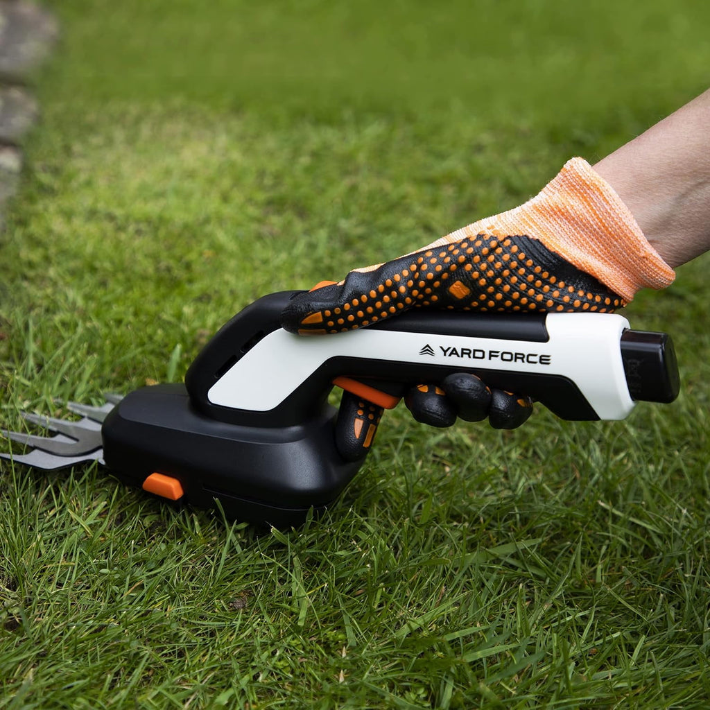 Yard Force 4v Multi-Tool Gardening Kit with Pruning, Shearing, Trimming Tools, Toolbox and Lithium-Ion USB Battery - Image 6