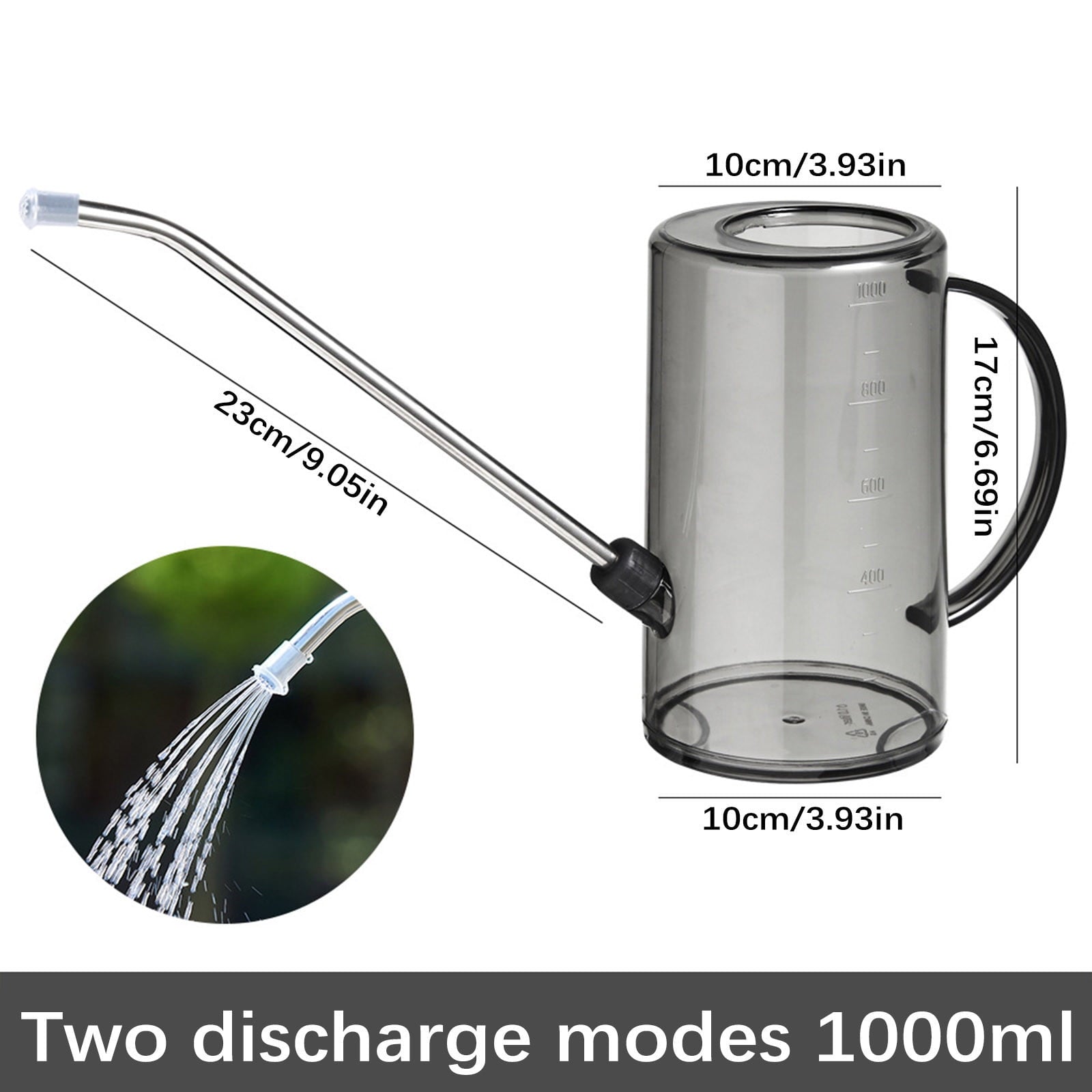 Outdoor Watering Can, Long Spout Garden Watering Pot for Household Gardening, Precision Plant Watering Can for Outdoo... - Image 3