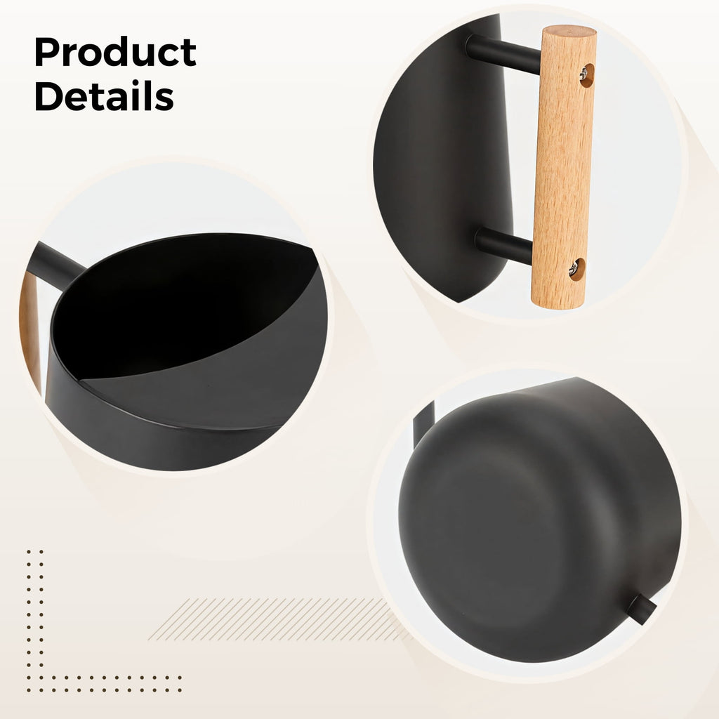 Watering Can for Indoor Plants, 34 oz/960 ml Metal Stainless Steel Pot with Long Spout for House Plants Bonsai Outdoo... - Image 3