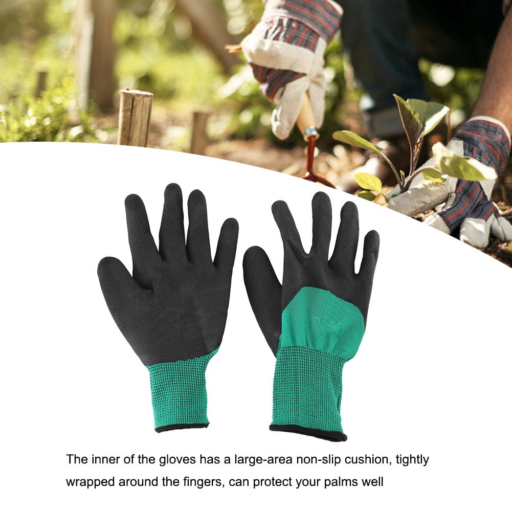 Gardening Gloves, Waterproof Gloves,1Pair Non-slip Wear - Labor Work Garden Gloves Handling Gloves - Image 6