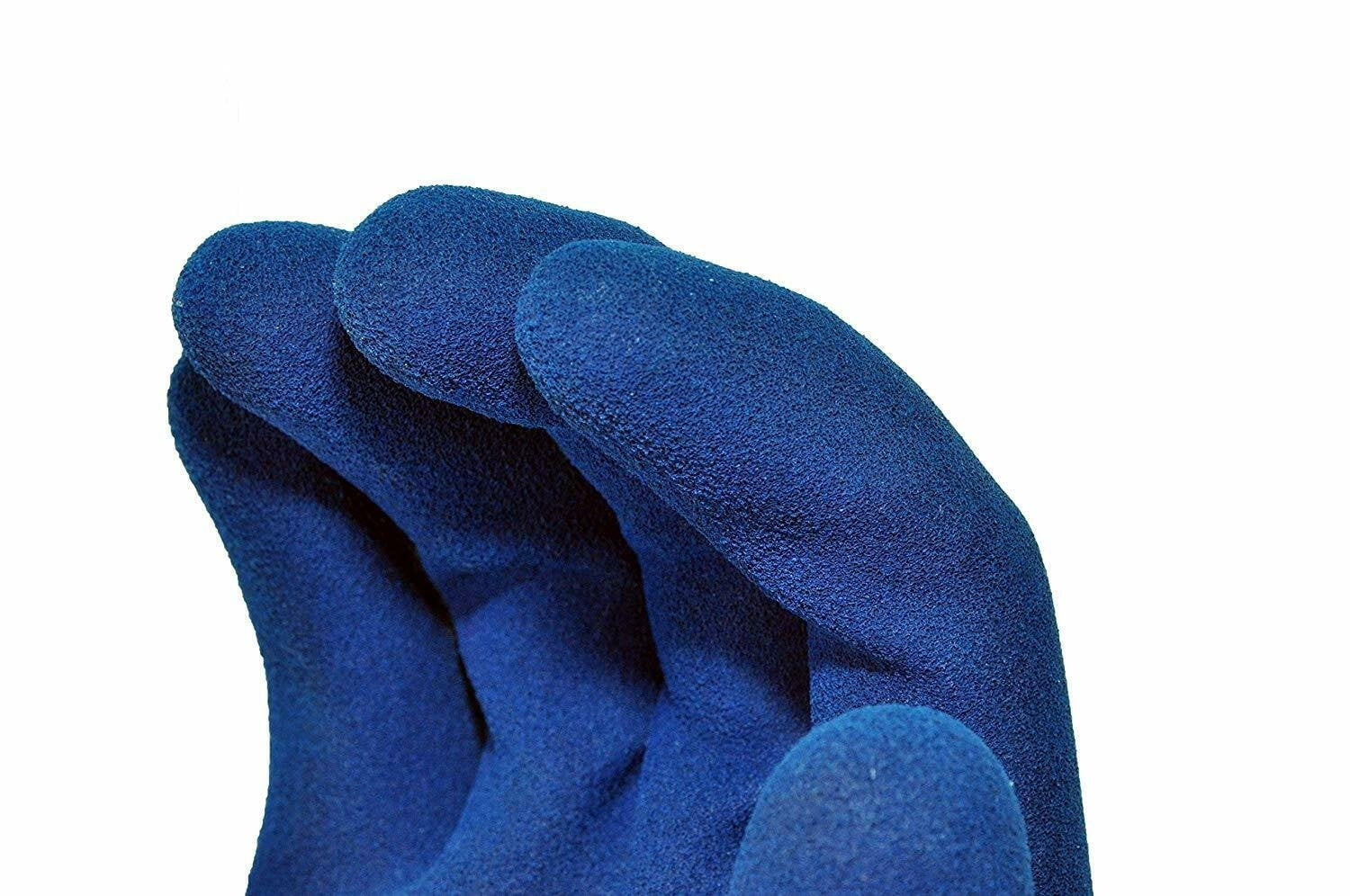 G & F Men’s Gardening Gloves, Micro-Foam Coated Nylon, 6-Pair, Green, Large - Image 6