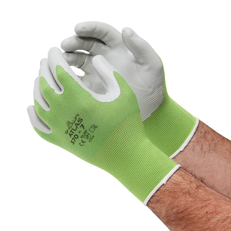Showa Atlas 370 Garden Gloves 4 Pk Assorted Colors - Size S - Image 2