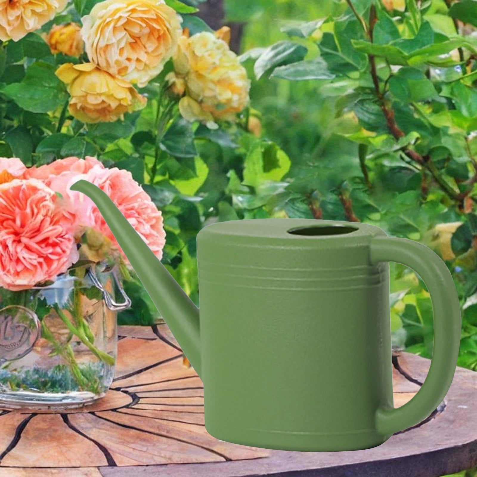 Watering Can, Small Water Pot, Indoor and Outdoor Watering Can for House Plants, Long Spout Water Can for Plants, Gar... - Image 2